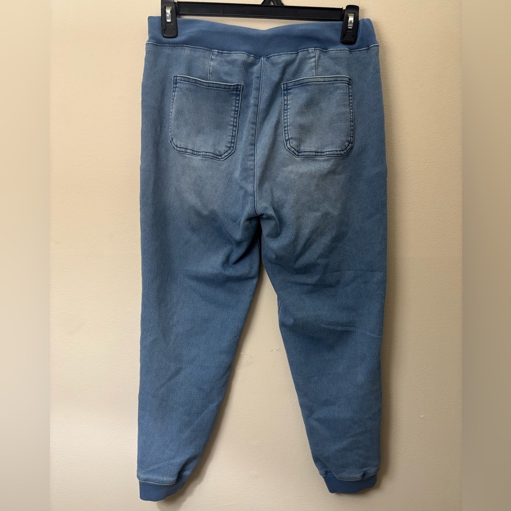 Gloria Vanderbilt Denim Jogger Jeans Elastic Waist Pull On Blue Stretch - Picture 7 of 7